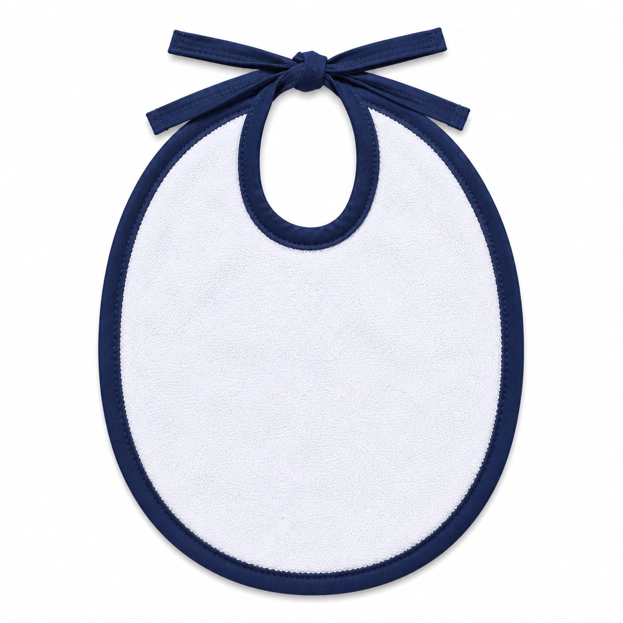 Premium Baby Terry Feeding Bibs Set of 3 – Soft Absorbent Tie Bibs for Newborns & Infants