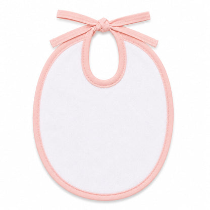 Royal Blue, Baby Blue & Pink Baby Feeding Bibs – Pack of 3 Soft Terry Cotton Waterproof Bib Set Large