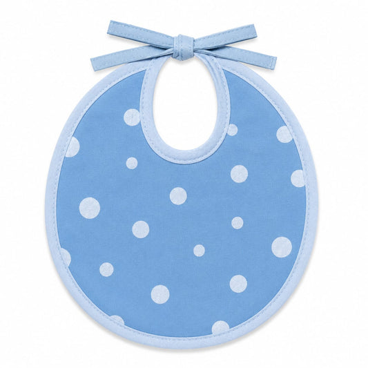 3-Pack Soft Cotton Baby Bib Set – (Pink, Baby Yellow & Baby Blue Feeding Bibs) Medium