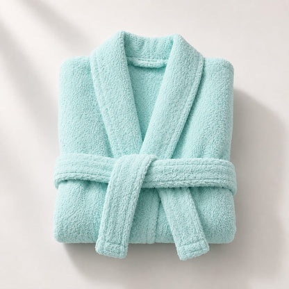 Mint blue Cloud Kids Bathrobe