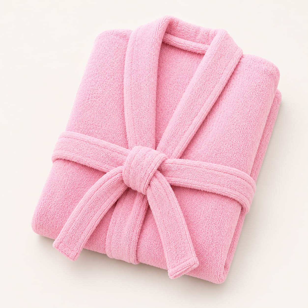 Blush Bunny Pink Kids Bathrobe