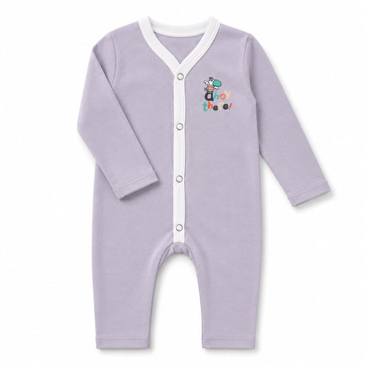 Lilac Ahoy Baby Bodysuit