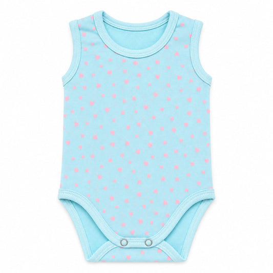 Sky Hearts Baby Bodysuit