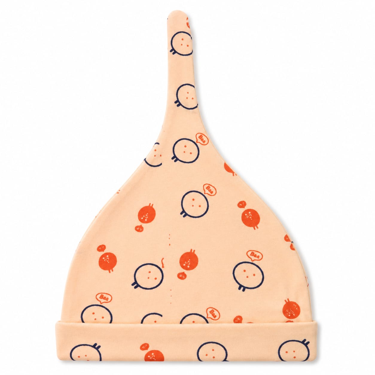 Peachy Chicks Newborn Knot Hat
