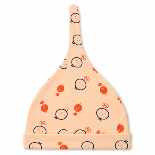 Peachy Chicks Newborn Knot Hat