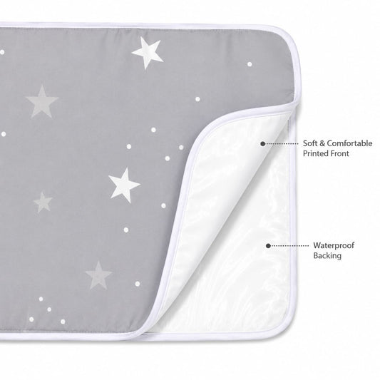 Twinkle Stars Waterproof Baby Changing Mat