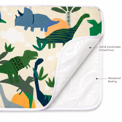 Dino Discovery Waterproof Baby Changing Mat