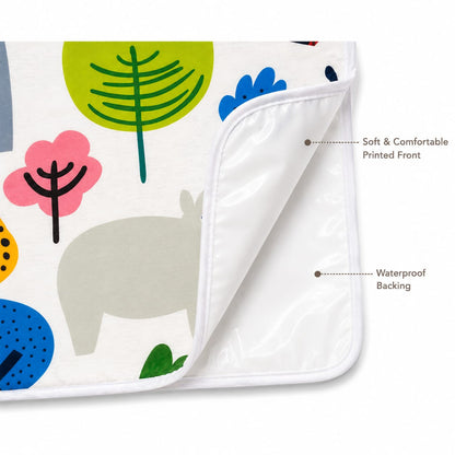 Jungle Adventure Waterproof Baby Changing Mat