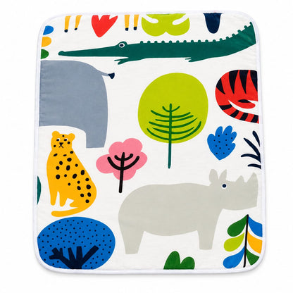 Jungle Adventure Waterproof Baby Changing Mat