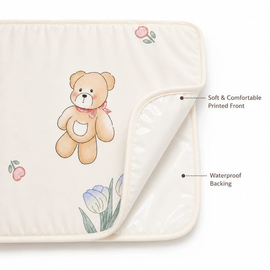 Little Tulip Teddy Baby Changing Mat