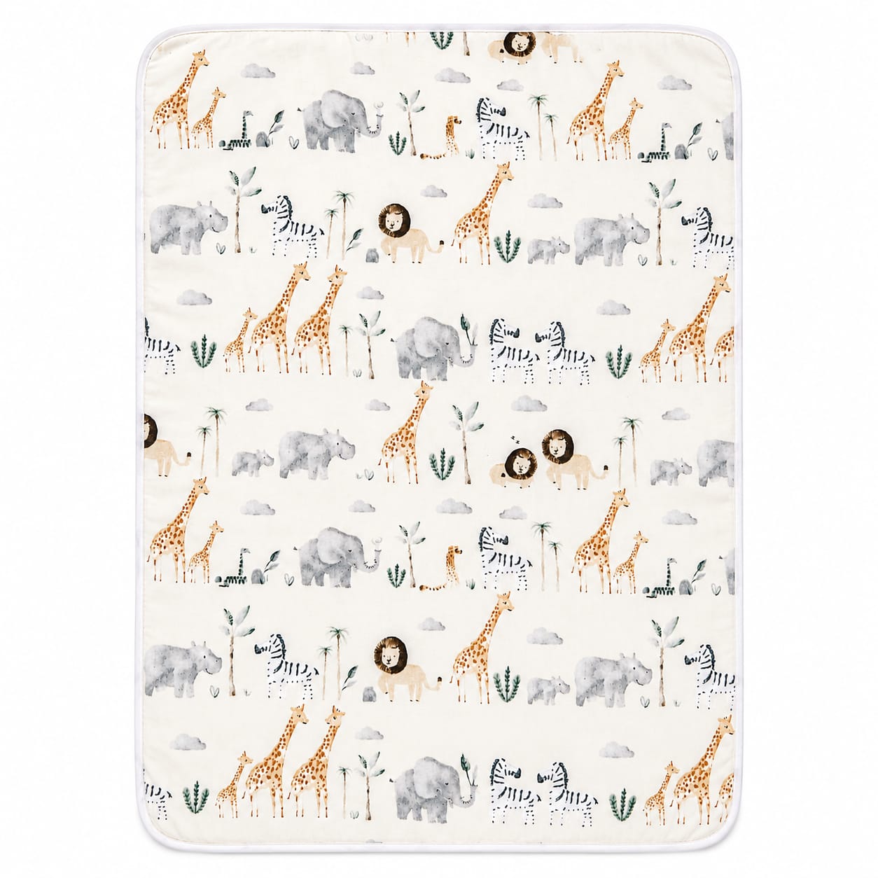 Safari Friends Waterproof Baby Changing Mat