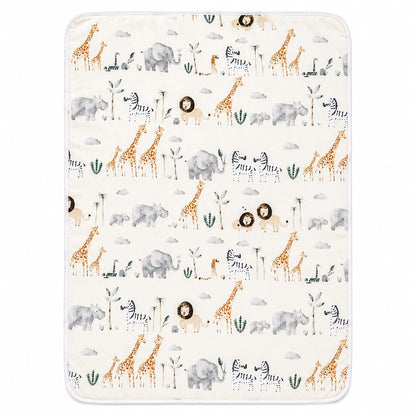 Safari Friends Waterproof Baby Changing Mat