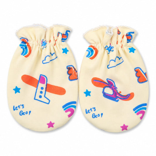 Sky Explorer Baby Mittens