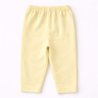 So Cute Lemon Yellow Baby Night Suit Set (2-Piece)