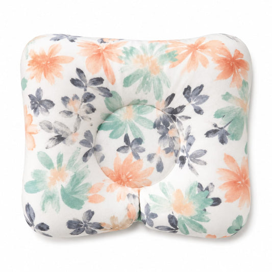 Pastel Meadow Baby Head Support Pillow