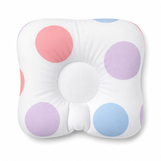 Pastel Dots Mini Head Support Cushion