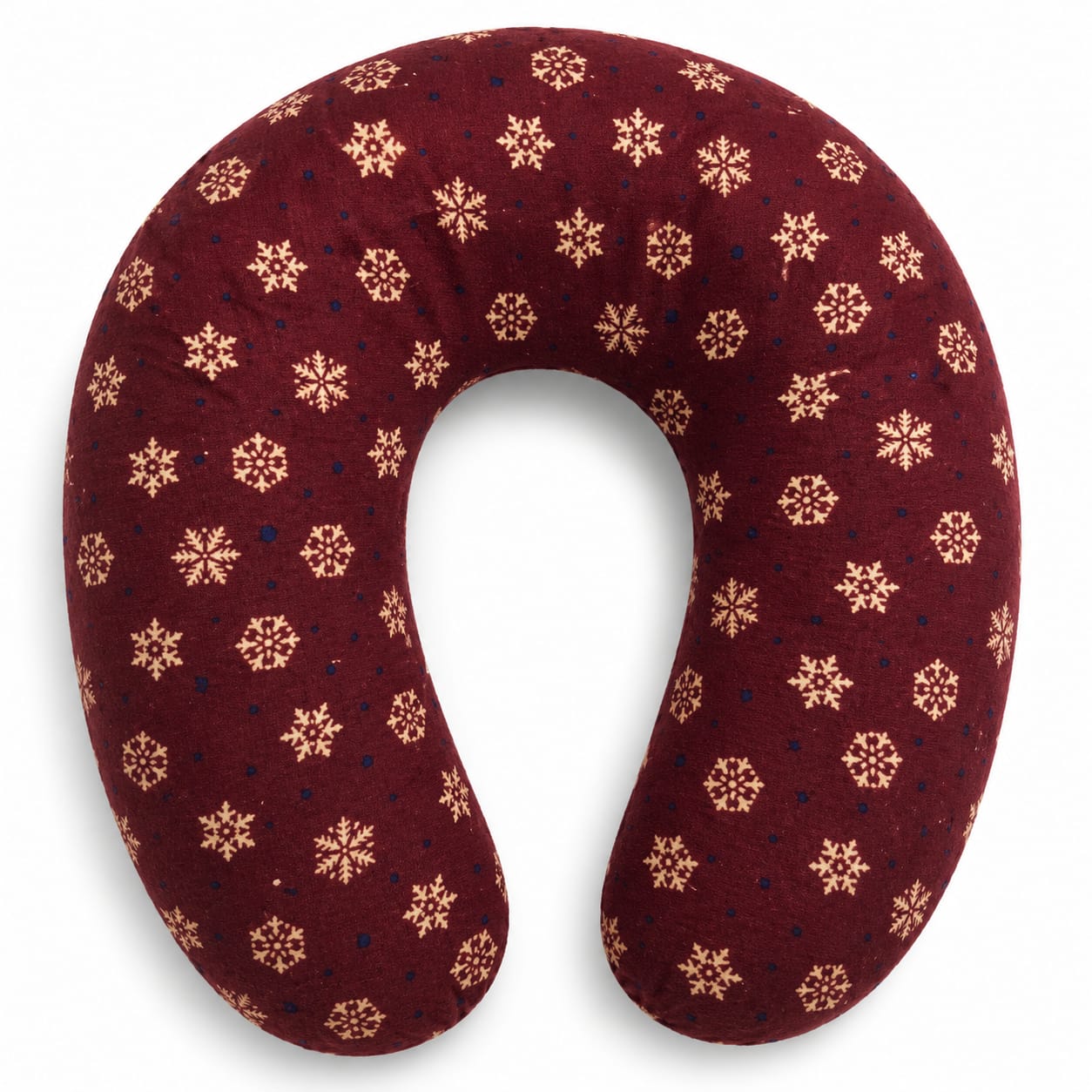 Winter Snowflake Baby Neck Support Pillow