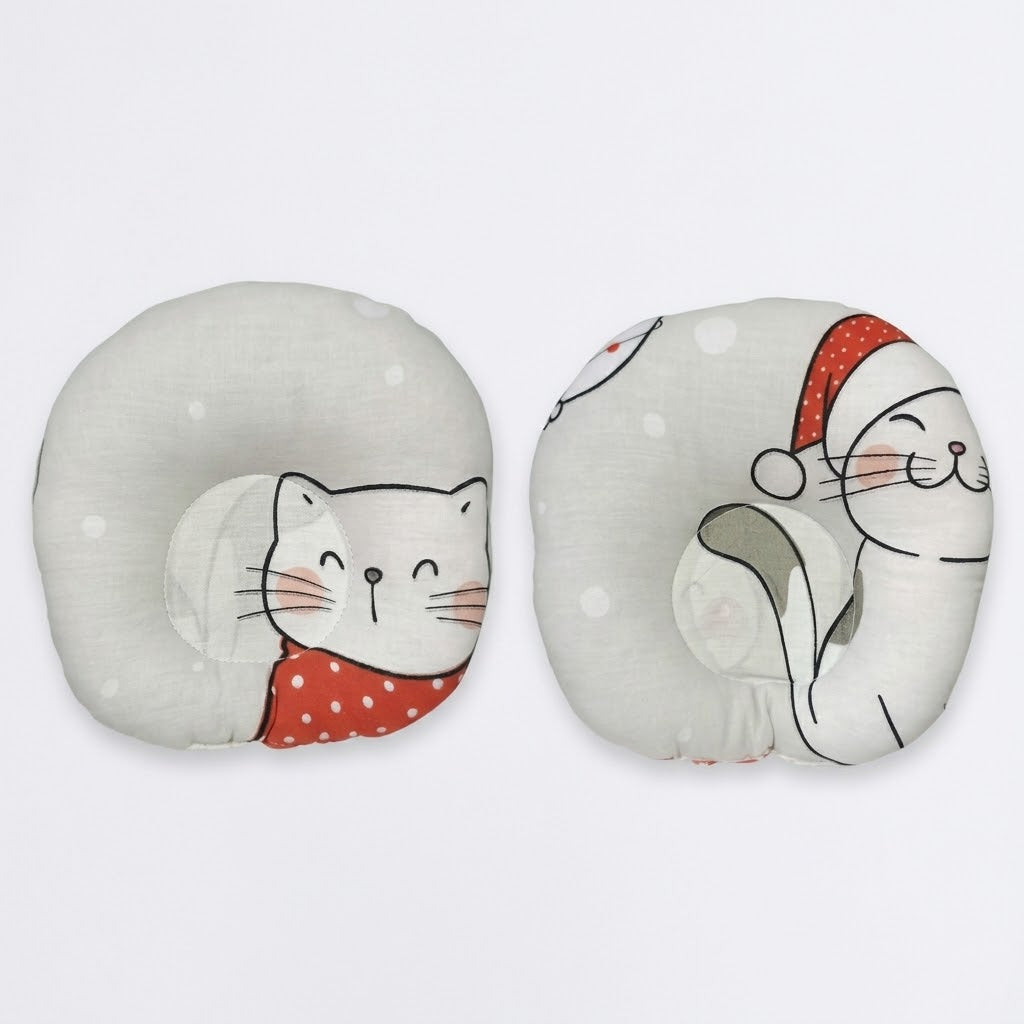 Cozy Kitten Baby Support Pillow Set