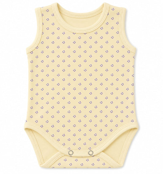 Butter Yellow Bloom Baby Bodysuit
