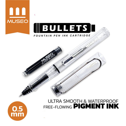 Museo Rollerball Refillable Pen 0.5mm