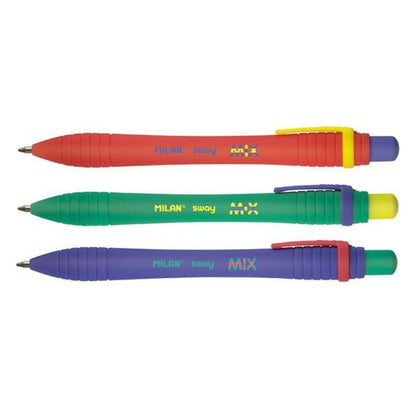 Milan Sway Ball Pen 1mm Pack Of 3 Pcs – Blue Ink
