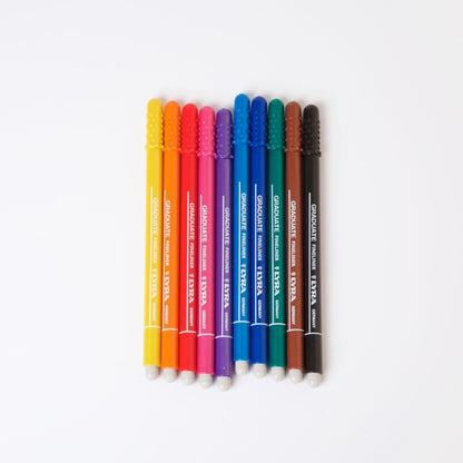 Lyra Graduate Fineliners 0.5mm In Metal box Of 10 Pcs
