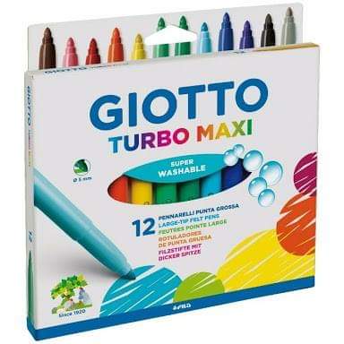 Giotto Turbo Maxi Color Markers Set