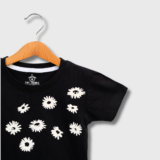 Kids Daisy Dream Top (Black)