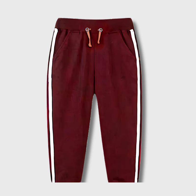 Kids Cotton Pants/Trousers (Maroon)