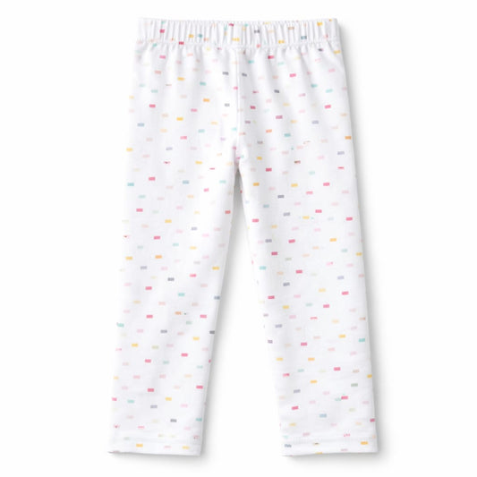 Confetti Dash Cotton Leggings – Kids Soft Stretch Tights