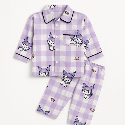 Kuromi Lilac Nightsuit / Pajama Set