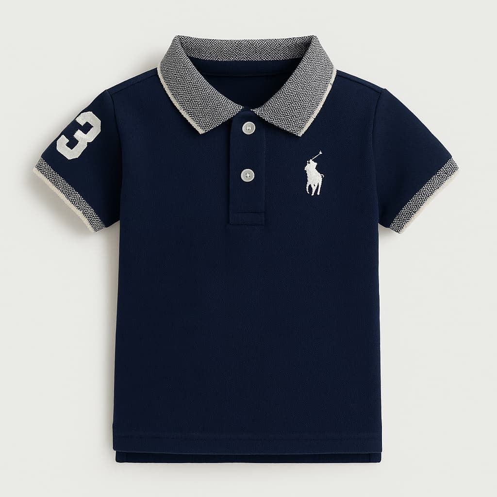 Little Champ Polo (navy)
