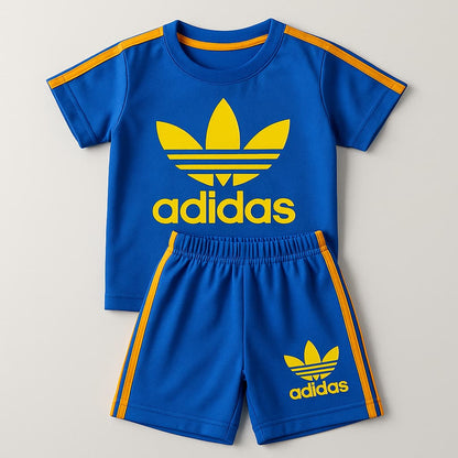 Bolt Stripe Set (Royal blue & Yellow)
