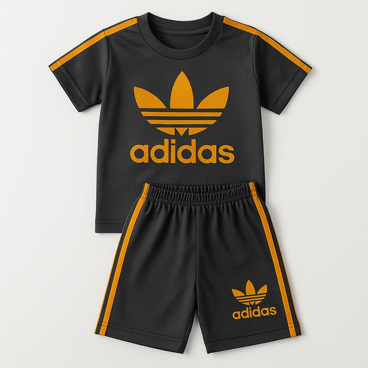 Bolt Stripe Set (orange & black)