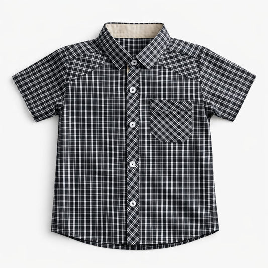 Midnight Check Classic casual Shirt