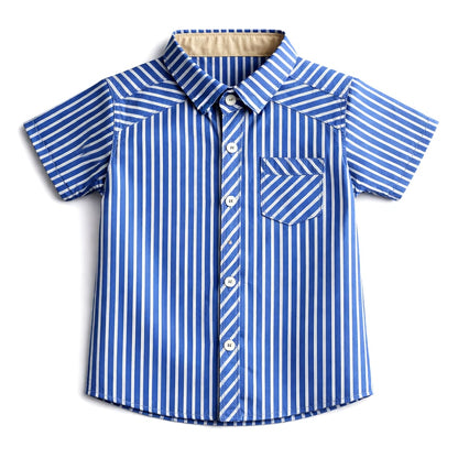 Sky Stripe Buddy Casual Shirt