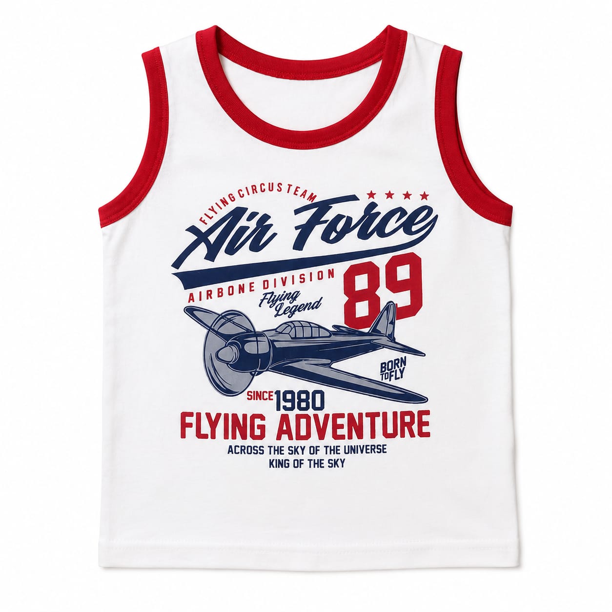 Air Force Adventure Boys Summer Co-ord Set
