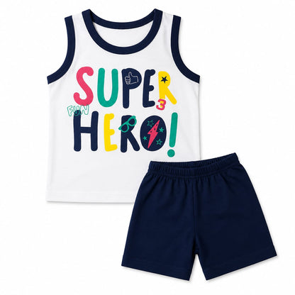 Super Hero Boys Summer Co-ord Set
