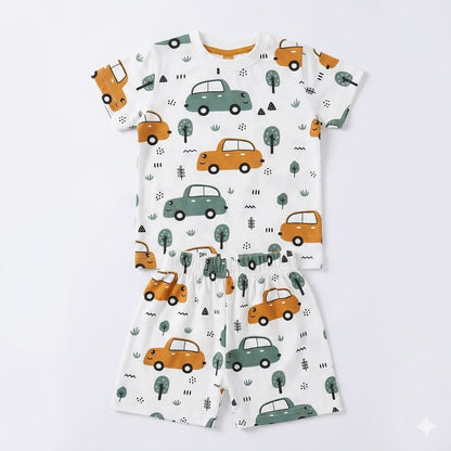 TinyTrendz Beep Beep Buddies Co-ord Set