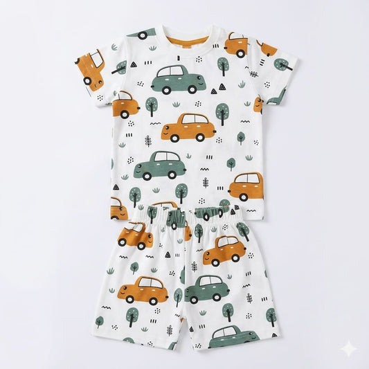 TinyTrendz Beep Beep Buddies Co-ord Set