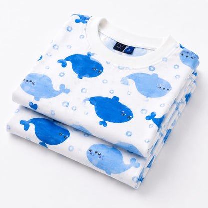 TinyTrendz Ocean Buddy Co-ord Set 🐋💙