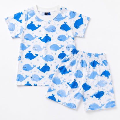 TinyTrendz Ocean Buddy Co-ord Set 🐋💙