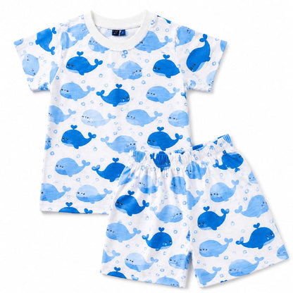 TinyTrendz Ocean Buddy Co-ord Set 🐋💙