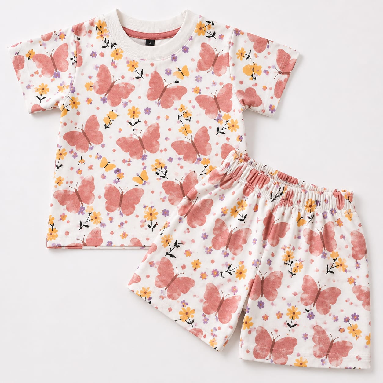 TinyTrendz Flutter Bloom Co-ord Set 🦋🌸