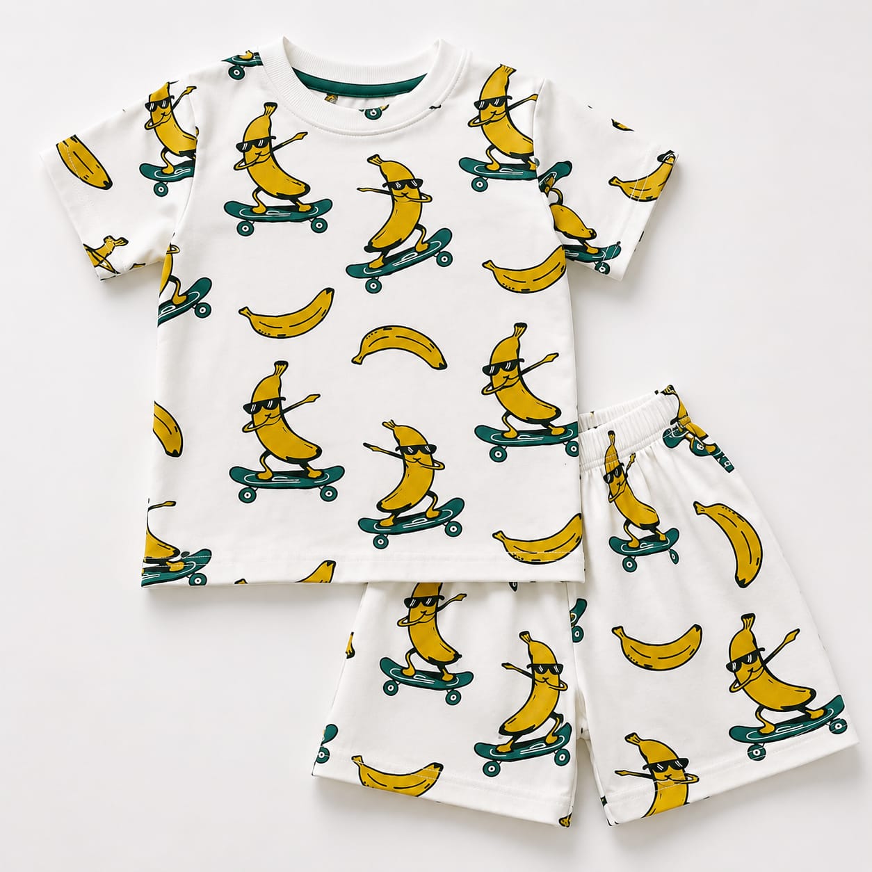 TinyTrendz Go Bananas Co-ord Set 🍌🛹