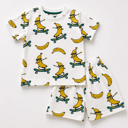 TinyTrendz Go Bananas Co-ord Set 🍌🛹