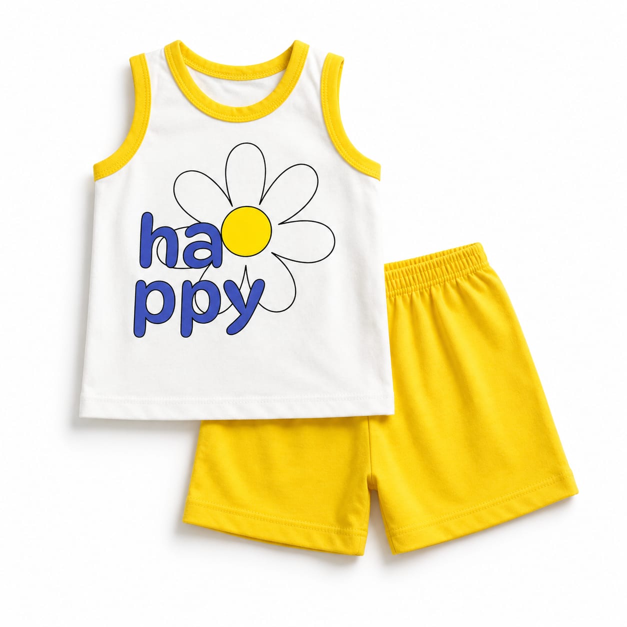 Happy Daisy Kids Shirt & Shorts Set