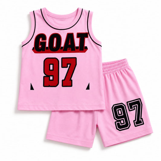 G.O.A.T. 97 Kids Shirt & Shorts Set