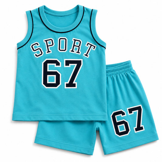 Aqua Breeze Sport 67 Kids Shirt & Shorts Set
