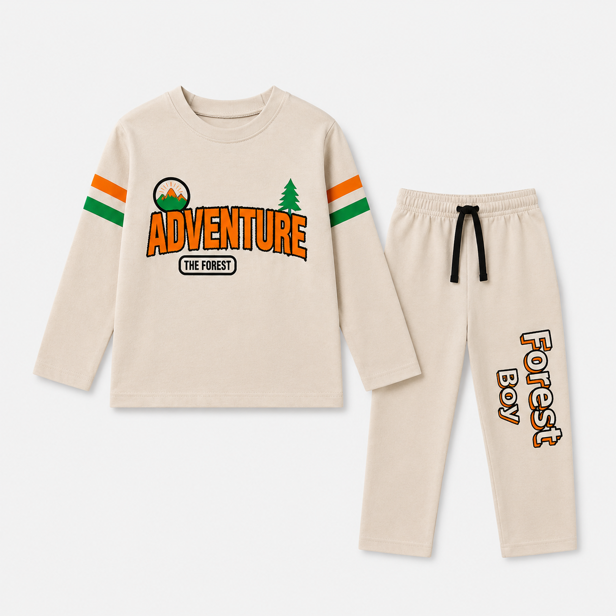 Forest Adventure Boys’ Shirt & Trouser Set